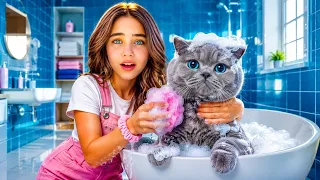 ELİF SİNEM BÜCÜRÜ BANYO YAPTIRDI BAKIN NELER OLDU@elifsinemtv 