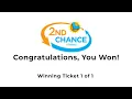 I Hit 2nd Chance Draw a Few B-Day Scratchers