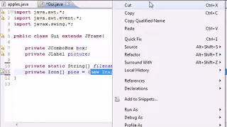 Java Programming Tutorial 68 JComboBox