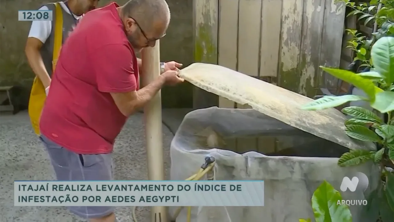Itajaí realiza levantamento do índice de infestação por Aedes Aegypti