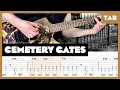 Lagu Pantera - Cemetery Gates - Guitar Tab | Lesson | Cover | Tutorial
