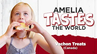 Amelia Tries Canadian Vachon Treats