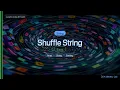 LeetCode 1528 Shuffle String The String Trick C
