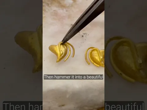 I hammer to make jewelry