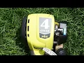 How to Start Ryobi 4-Cycle 30cc Attachment Capable Straight Shaft Gas Trimmer
