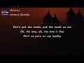 Ariana Grande - ​obvious (Lyrics)No s**t got me right where you want me baby Could I be more obvious