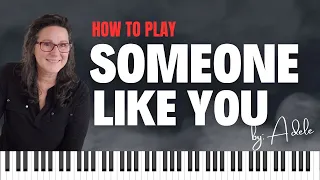 Download How to Play: Someone Like You by Adele on Piano EASY MP3