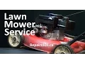 How to Service Your Lawn Mower - Basic Engine Service Blade Sharpening