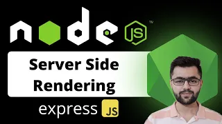 Server Side Rendering with EJS and Node JS