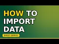 How to Import Data into Excel CSV Web API 2026 Guide