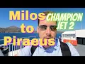 Download Lagu MILOS to PIRAEUS FERRY TRIP | GREECE | Sailing Across the Aegean Sea on the Champion Jet 2