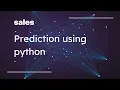 Sales prediction using python Codesoft internship program for data science task no 4