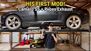 My Son s First Mod on His Camaro SS Pypes Exhaust Sounds INSANE