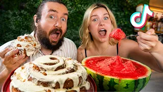 Wir essen virale TikToks Foods, die zu gut aussehen um wahr zu sein... @sturmwaffelLP