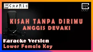 Download KISAH TANPA DIRIMU ANGGIS DEVAKI | KARAOKE NADA RENDAH WANITA | COZY MUSIC #anggisdevaki #karaoke MP3