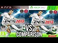 PES 2013 PS3 Vs Xbox 360