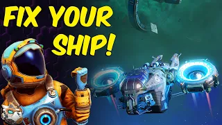 How To Make Deuterium and Fix Your Ship No Man s Sky Adrift Expedition