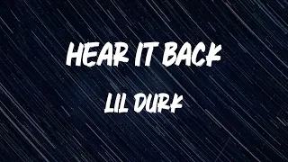 Lil Durk - Hear It Back feat Moneybagg Yo