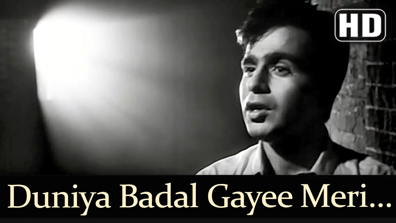 Duniya Badal Gayee Meri (HD) - Babul Songs - Dilip Kumar - Nargis - Talat Mahmood - Filmigaane