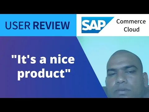 Thumbnail for SAP Commerce Cloud Review: Serves As A Customizable Solution For E-commerce Needs