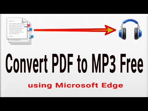 Download MP3 Convert PDF to MP3 for Free Using Microsoft Edge