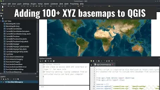 Adding 100 basemaps to QGIS with a few clicks