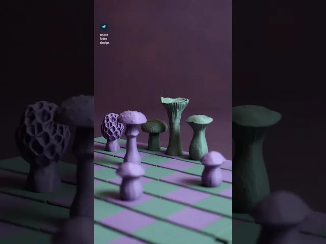 Forest Chess set video thumbnail