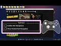 use your gamepad controller to navigate the RPCS3 GUI