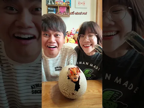 Tôi vừa tìm được trứng khủng long của Nobita:))