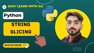 7-String Slicing in python Make your concept by using them