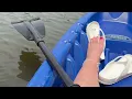 Kayaking with manatees