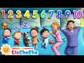 Hitung dari 1 Hingga 10 | Ten in the Bed | LiaChaCha ☀️| Lagu Anak-anak | LiaChaCha Bahasa Indonesia