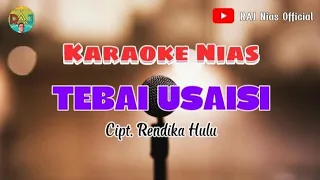 karaoke nias tebai usaisi music terbaru tahun 2025 cipta rendika hulu rajniasofficial