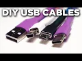 How to Solder USB C Micro Mini and A Connectors for Custom Keyboard Cables