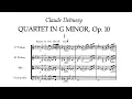 Debussy: String Quartet in G minor, Op. 10 (L.91)