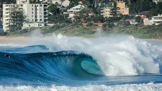 SURFING INSANELY HOLLOW BARRELS RAW POV