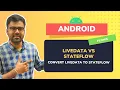 Android StateFlow vs LiveData Example NotesApp StateFlow CheezyCode Hindi