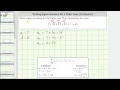 Write a Given Finite Arithmetic Series Using Sigma Summation Notation d pos