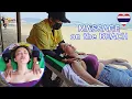 Massage on the BEACH Relaxing Head and Shoulder Massage with Natural Sound Ambience ASMR Seaside