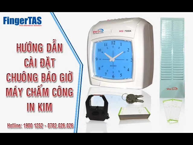Cài Chuông Báo Giờ WSE7500A/D, WSE 2800A/D,WSE620A