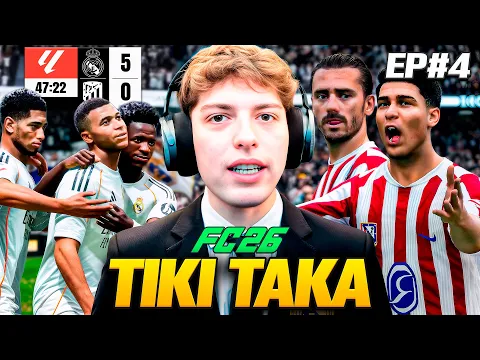 Video Thumbnail: LOGRO LA MAYOR GOLEADA DE LA HISTORIA DEL REAL MADRID... EPISODIO 4 - MODO CARRERA