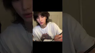 Hyunjin Singing Chk Chk Boom In His Live Hyunjin Shorts Straykids Stay Vlive Livemusic Fyp 