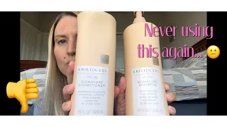 I Am Never Using The Kristin Ess Shampoo Conditioner Again