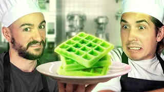 ON TESTE DES GAUFRES INSOLITES (Genre Coca)
