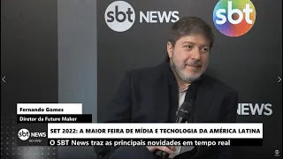 SBT News 23/08/2022 - Matéria sobre o 5G no Brasil #sbtnews