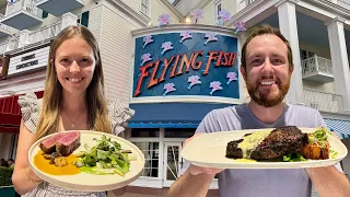 Disney s Flying Fish Restaurant Review Birt ay Celebration