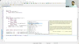 Understanding Object Class in Java Customizing toString equals and hashCode Methods