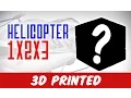 World s first ACTUAL helicopter cube