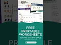 Math Worksheets for Kindergarten to 8th Grade