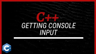 C Tutorial 12 - Getting Console Input from the User